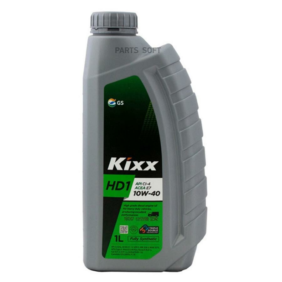 KIXX L2061AL1E1 Масо моторное поусинтетическое HD1 CI-4/SL 10W-40, 1