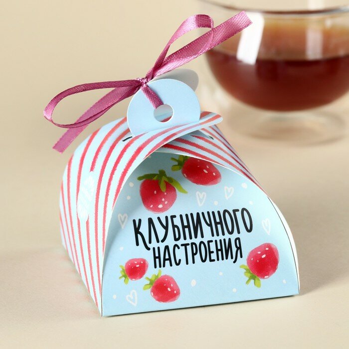 Чай чёрный «Клубничного настроения», вкус: клубникой, 20 г. - фотография № 3