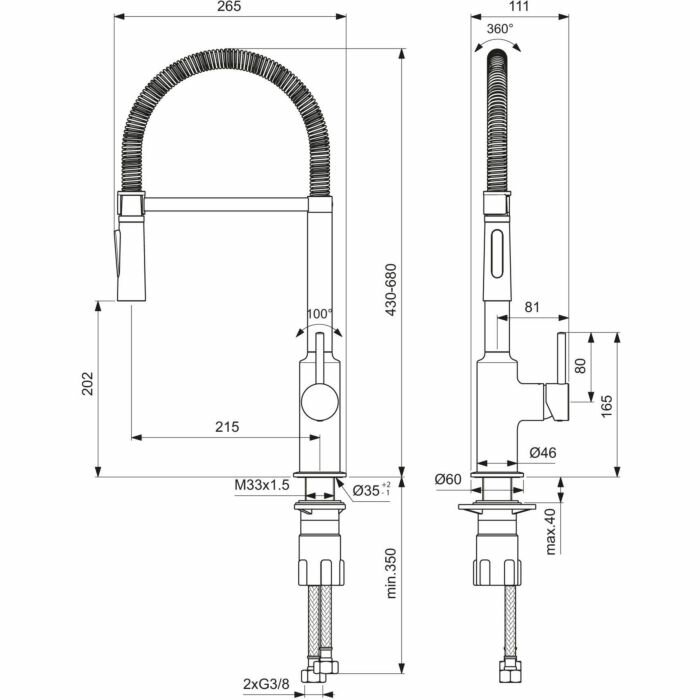 Смеситель для кухни Ideal Standard - фото №3