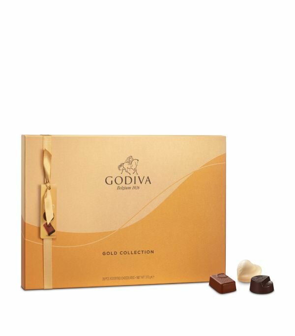 Набор шоколадных конфет Godiva Gold Selection, 372г - фотография № 2