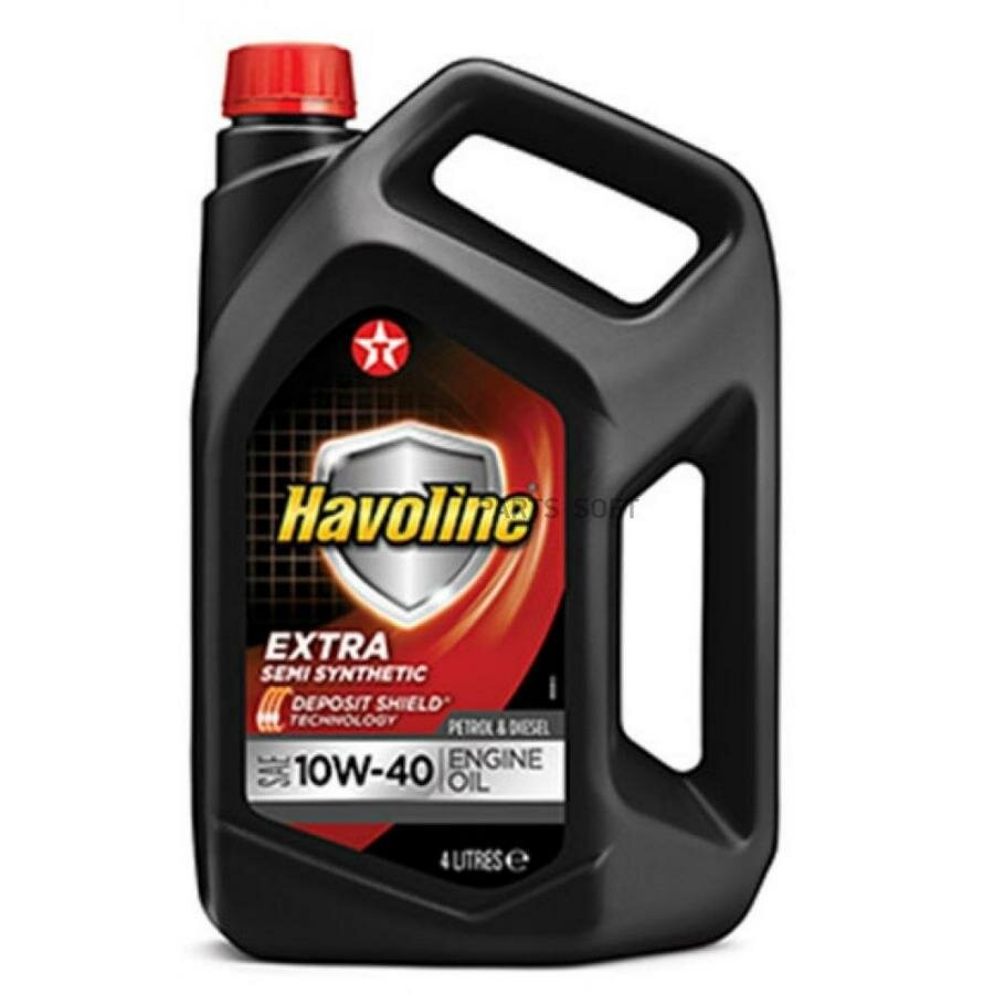 TEXACO 840126MHE масло моторное HAVOLINE EXTRA 10W40 4X4LP