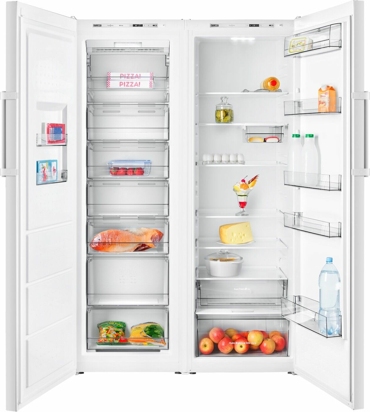Холодильник ATLANT Side-by-Side-100 - фотография № 3