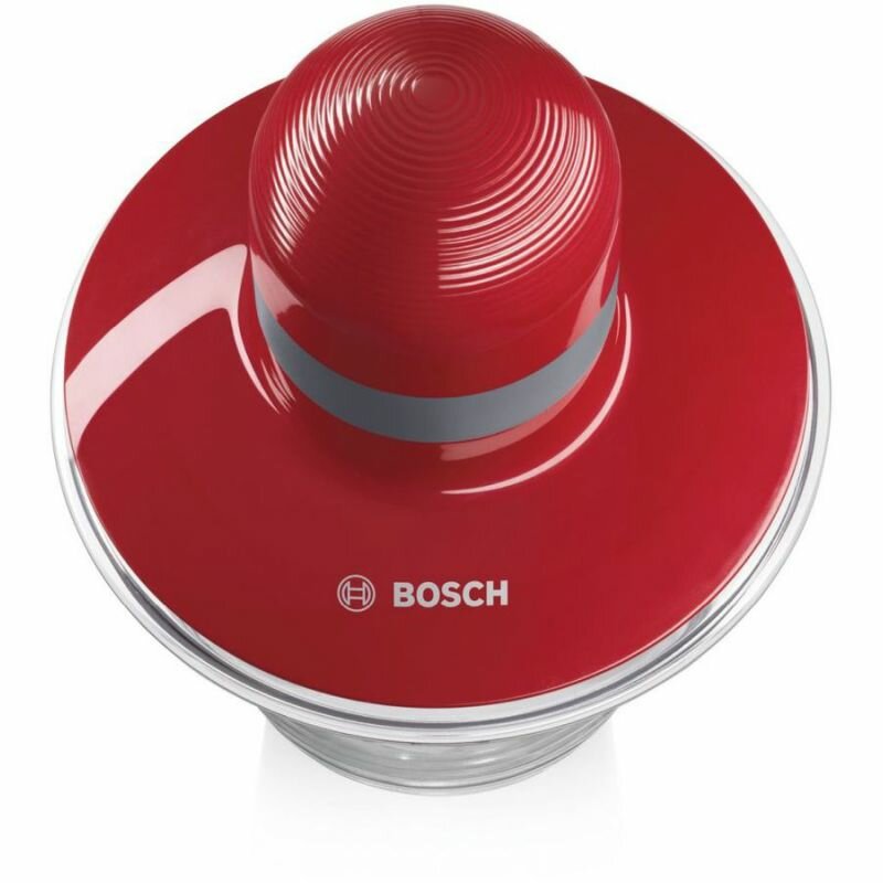 Измельчитель электрический Bosch 0.8л. 400Вт красный - фото №2