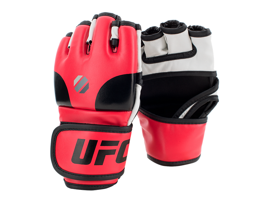 фото Перчатки MMA тренировочные с открытой ладонью S/M - R UFC (Перчатки MMA тренировочные с открытой ладонью S/M - R UFC)