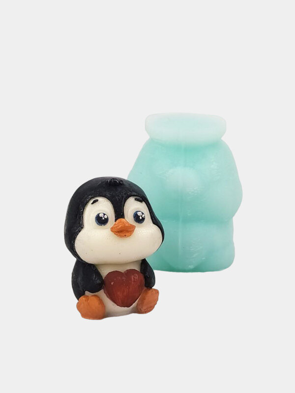 Силиконовая форма "Пингвинчик" №2