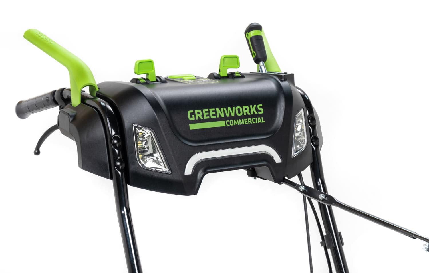 Снегоуборщик аккумуляторный Greenworks GD82ST56 с 3 АКБ 8 Ач и ЗУ - фотография № 11