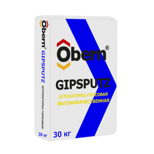 Штукатурка гипсовая Obern GIPSPUTZ 30кг