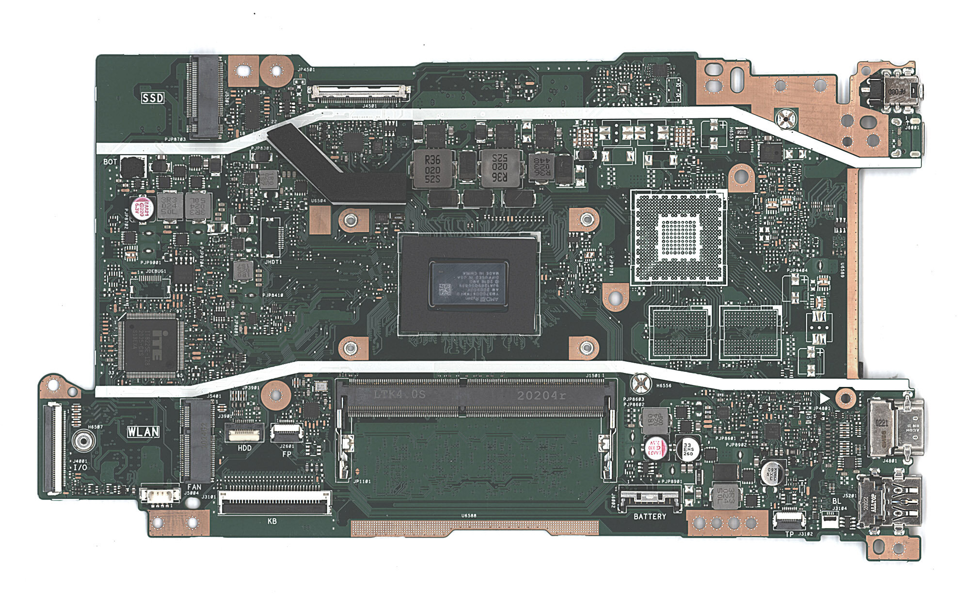 Материнская плата для Asus X409DA 4G/R7-3700U