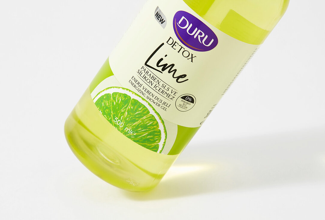 Тонизирующий гель для душа DURU, Lime 500мл