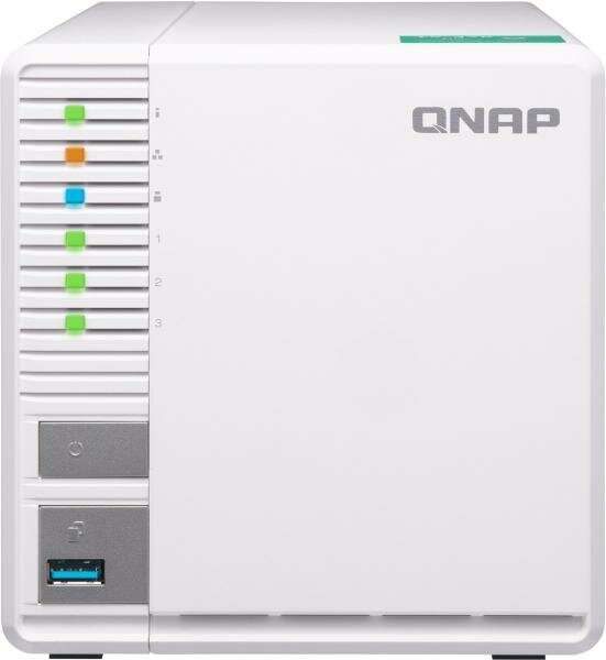 Сетевое хранилище NAS Qnap Original TS-364-8G 3-bay настольный Celeron N5095