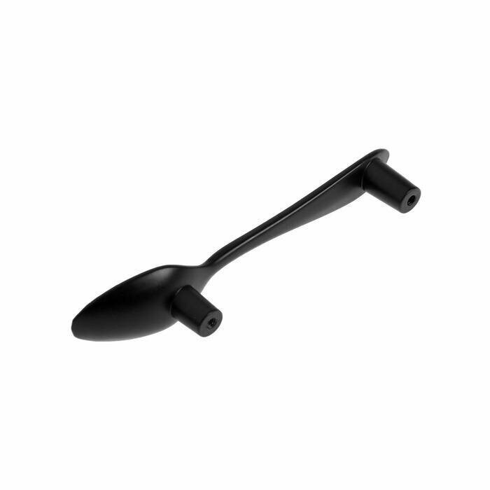 Ручка скоба "Ложка" CAPPIO, м/о 76 мм, цвет черный - фотография № 2