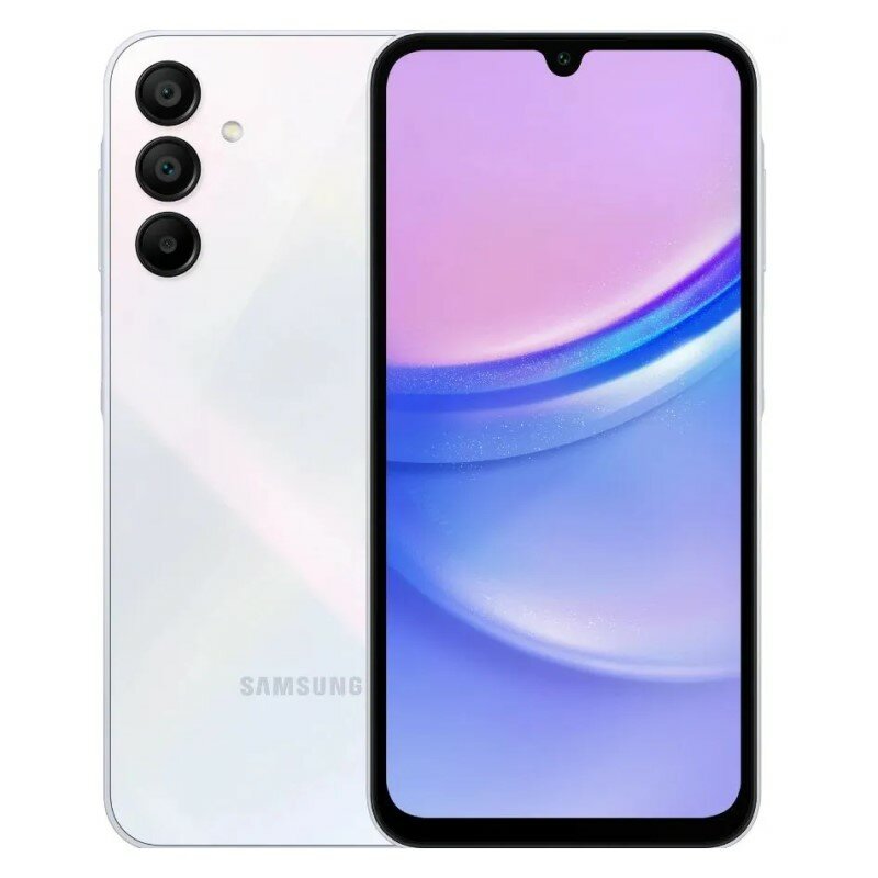 Смартфон Samsung Galaxy A15, 6/128 Gb, White