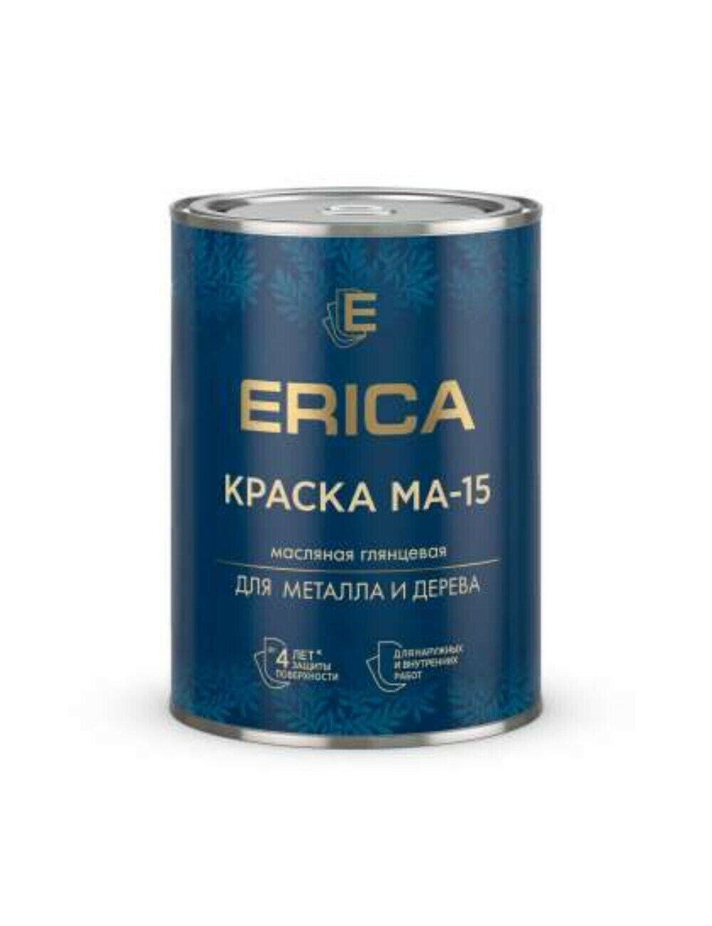 Краска МА-15 Erica, черная 0,8 кг