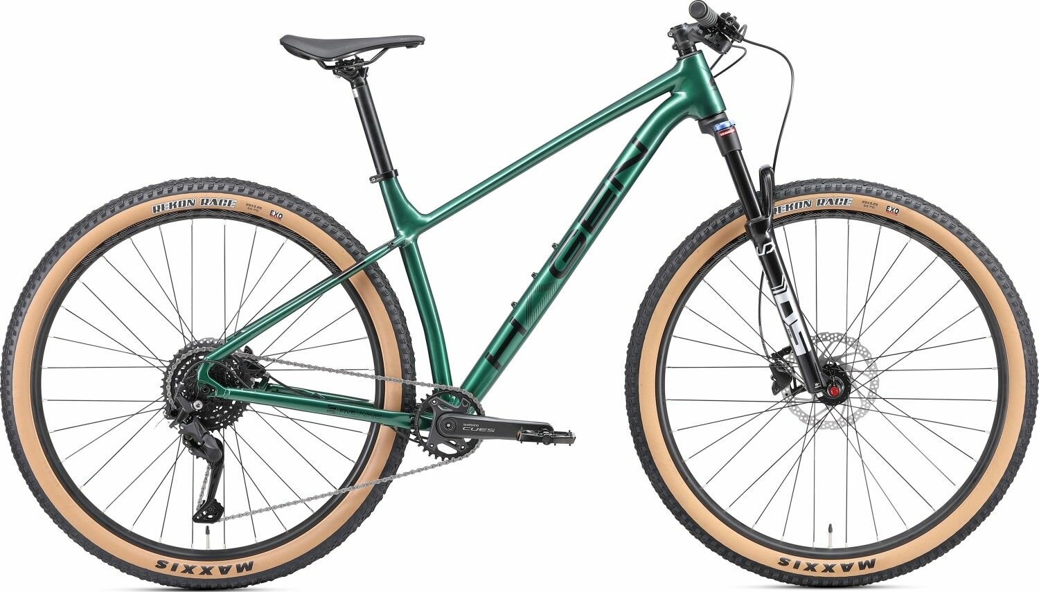Велосипед Hagen Five Nine (5.9) 29" (2024) (Велосипед Hagen Five Nine (5.9 Tanwall), XL (20), 29 Темный зеленый металлик, H24M591HT29XL)