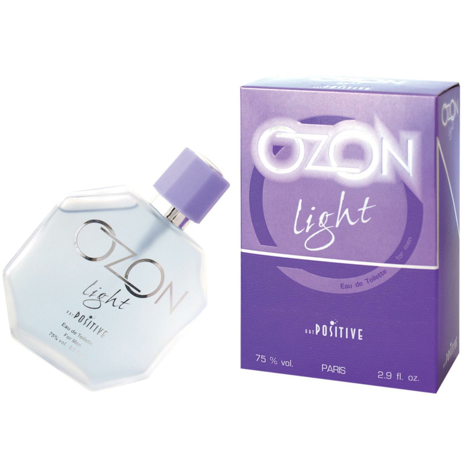 Туалетная вода мужская OZON LIGHT, 85 мл