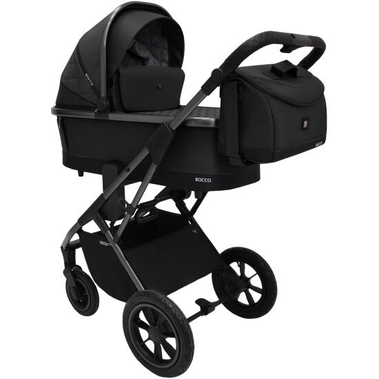 Коляска 2 в 1 Sweet Baby 427055 Rocco Black Air