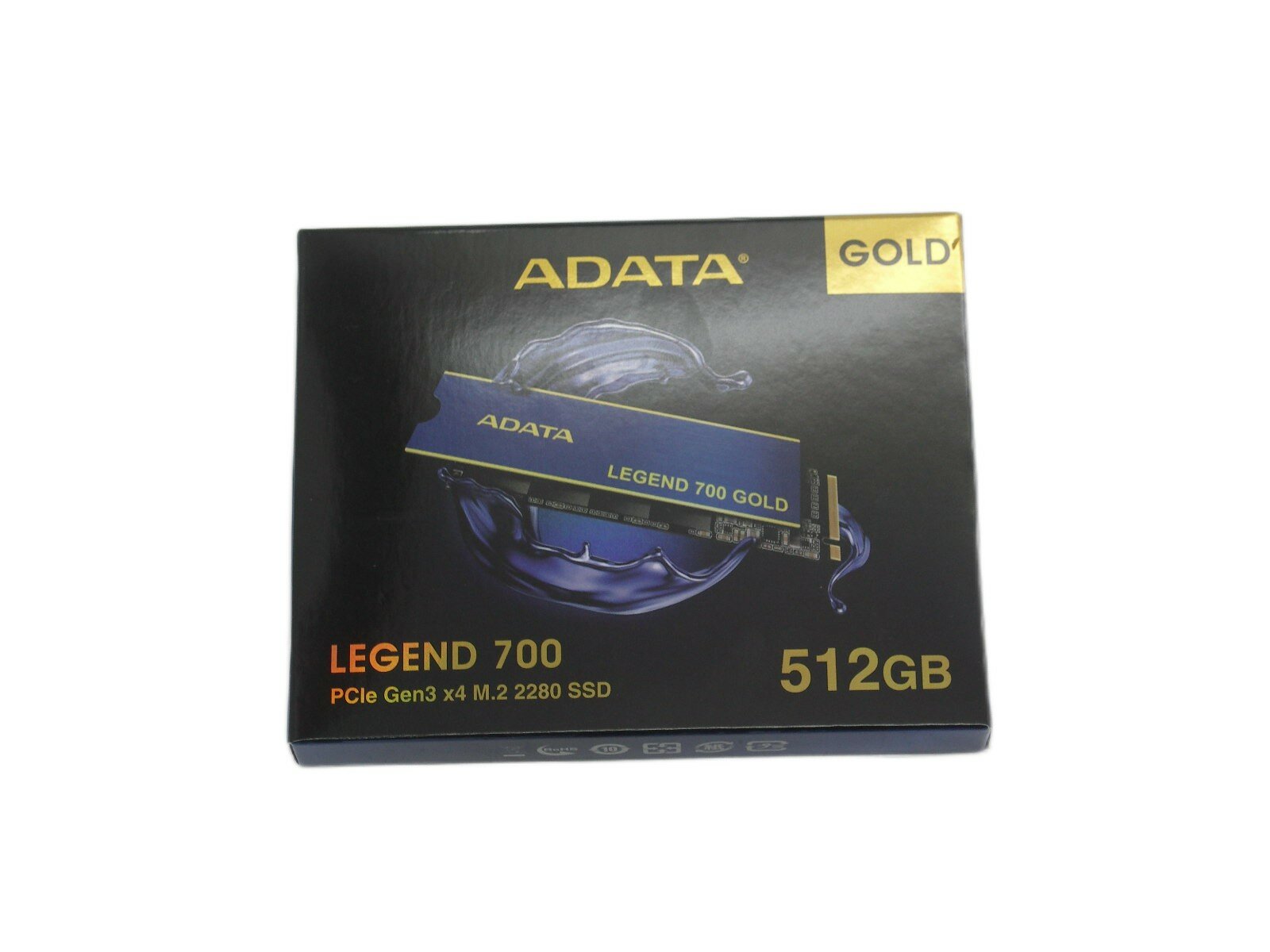 Накопитель SSD M.2 2280 512Gb A-Data SLEG-700G (SLEG-700G-512GCS-SH7) NVME PCIe 3.x x4