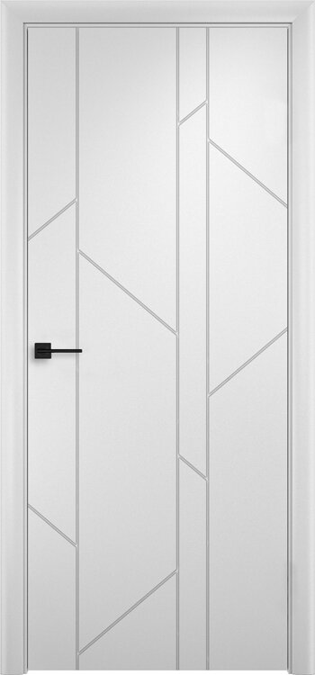 Дверь Верда Вижн-2 эмаль Белый 2000*600 + коробка и наличники