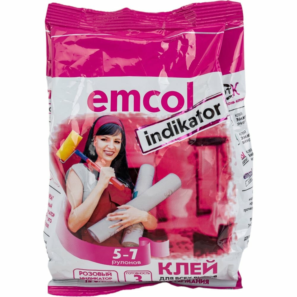 фото Клей для обоев emcol Индикатор