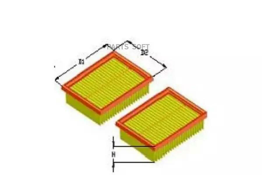 TECNECO FILTERS AR9096PMX2 Фиьтр воздушный