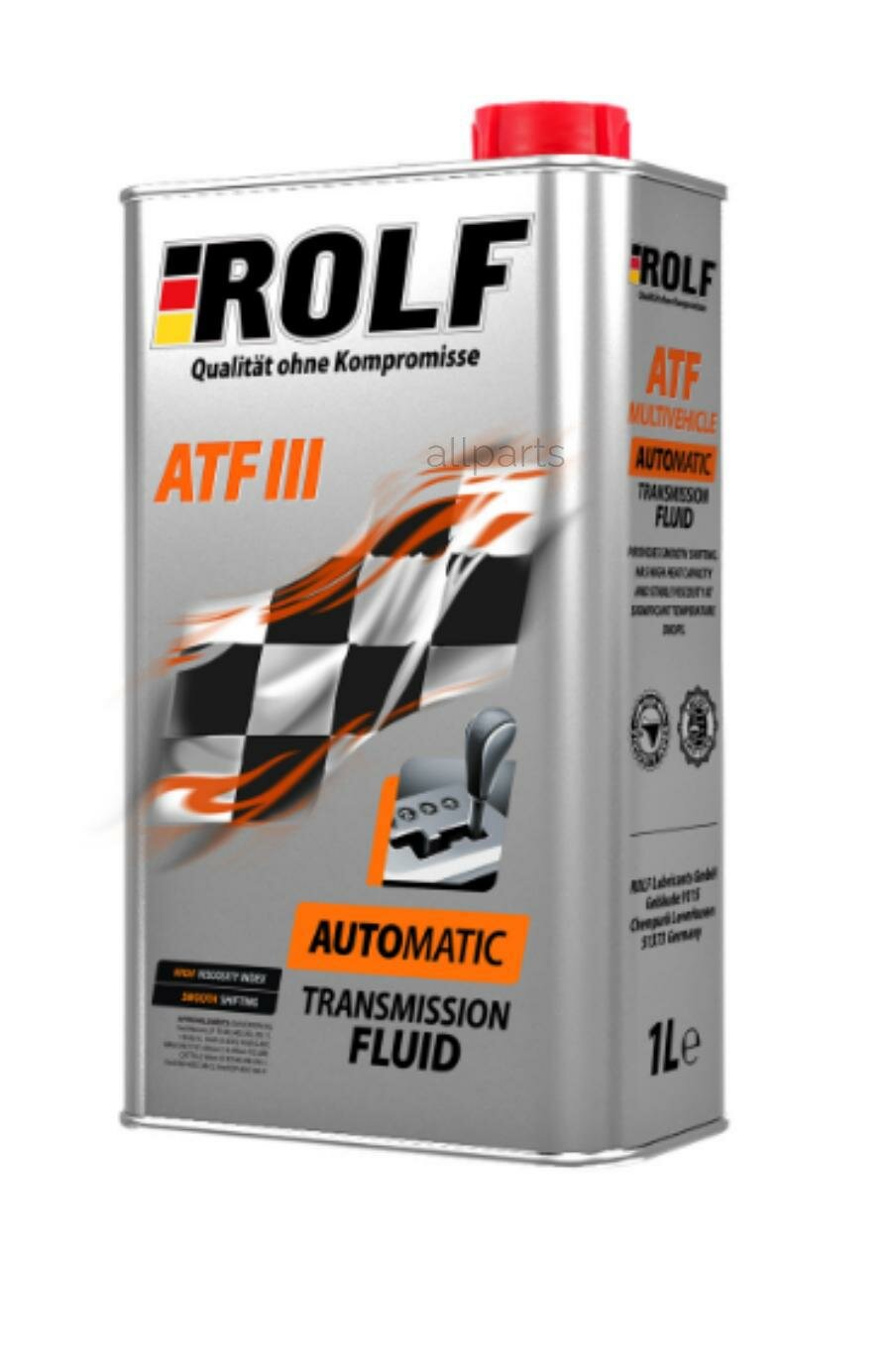 ROLF 322287 Масло трансмиссионное ROLF 1л ATF Multivehicle