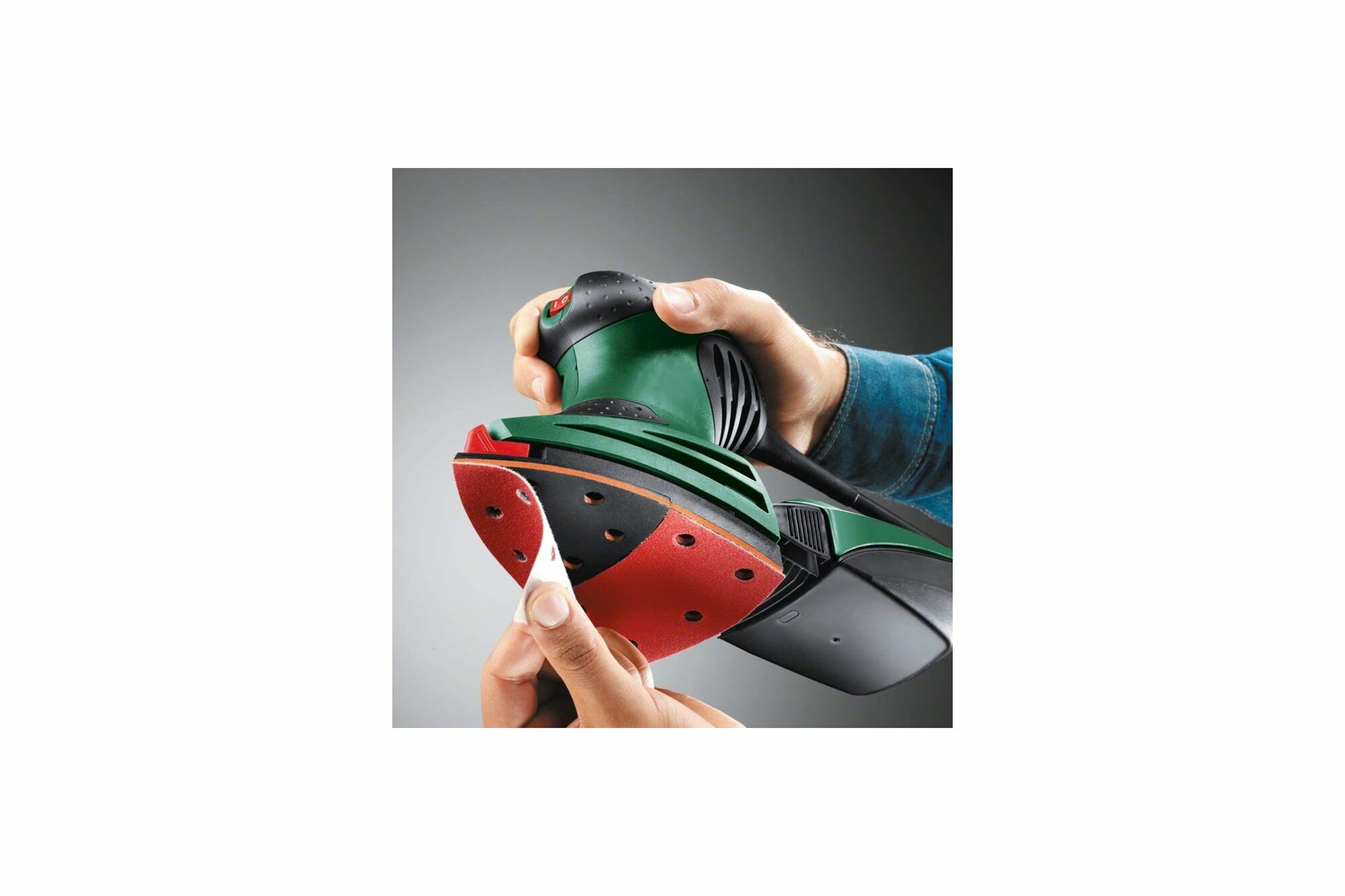 фото Vitatools Треугольный шлифовальный лист 150 мм, Набор шлифовальных насадок для реноватора Р80, 10 шт T-P80-150-10-11