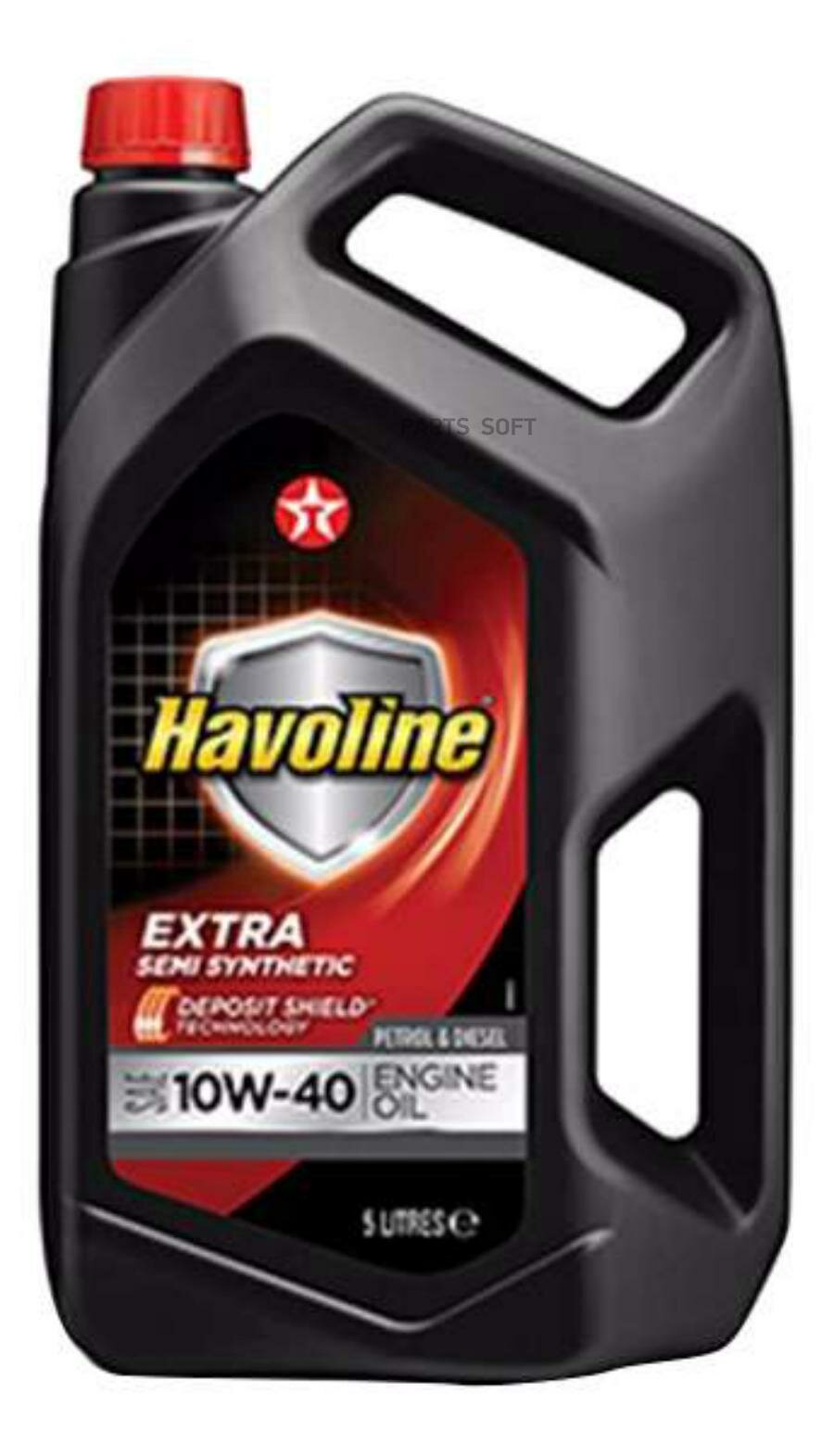 TEXACO 840126LGV ММ псинт. HAVOLINE EXTRA 10W-40 5Л, новая упаков