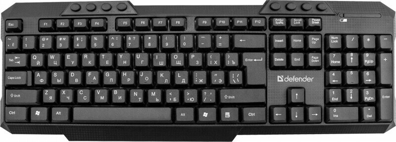 Комплект мыши и клавиатуры Defender JAKARTA C-805 WIRELESS (45804)