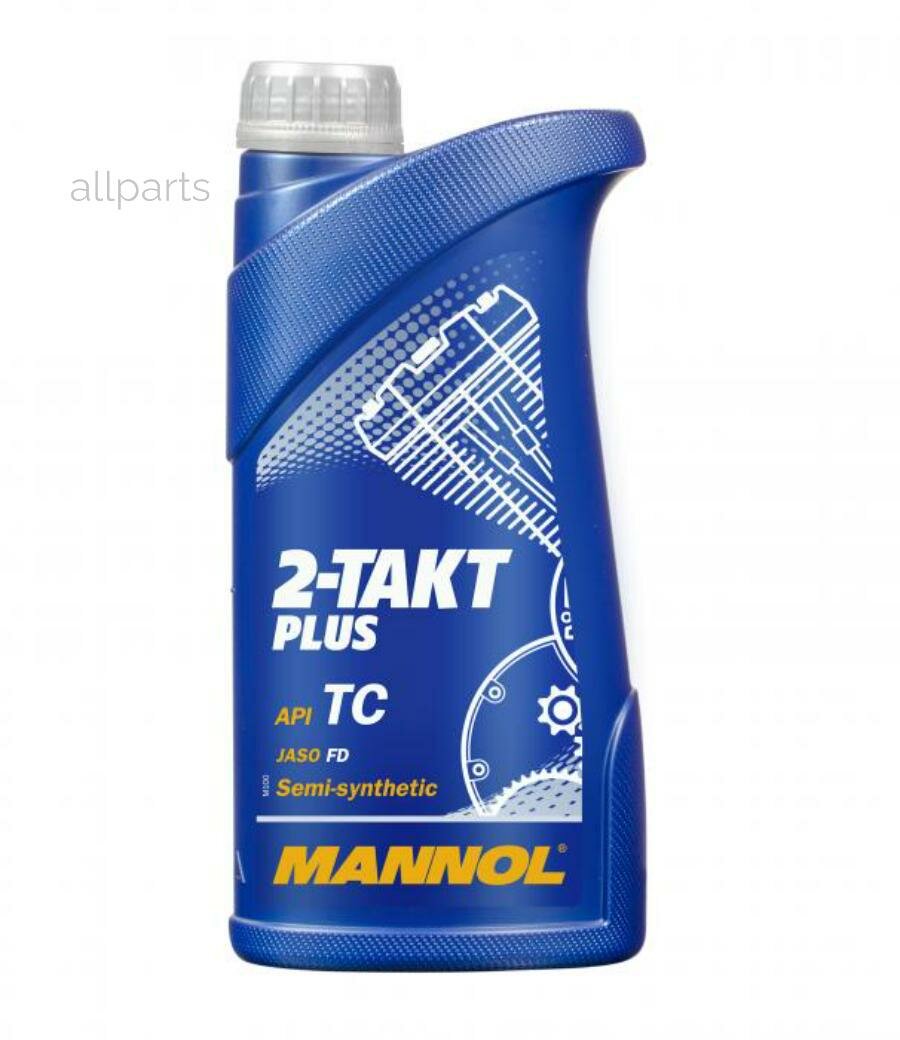 MANNOL MN7204-1 7204-1 MANNOL Синтетическое моторное масло 2 -Takt Plus TC 1л