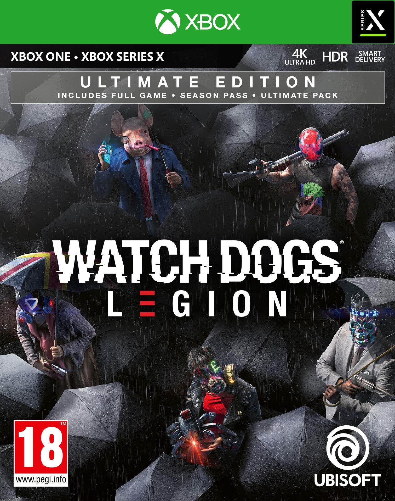  Watch Dogs: Legion Ultimate Edition  Xbox One, Series x|s,  ,   