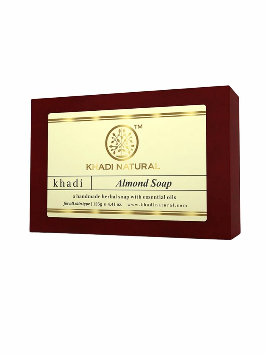 Almond Soap глицериновое мыло ручной работы с миндалём 125 г