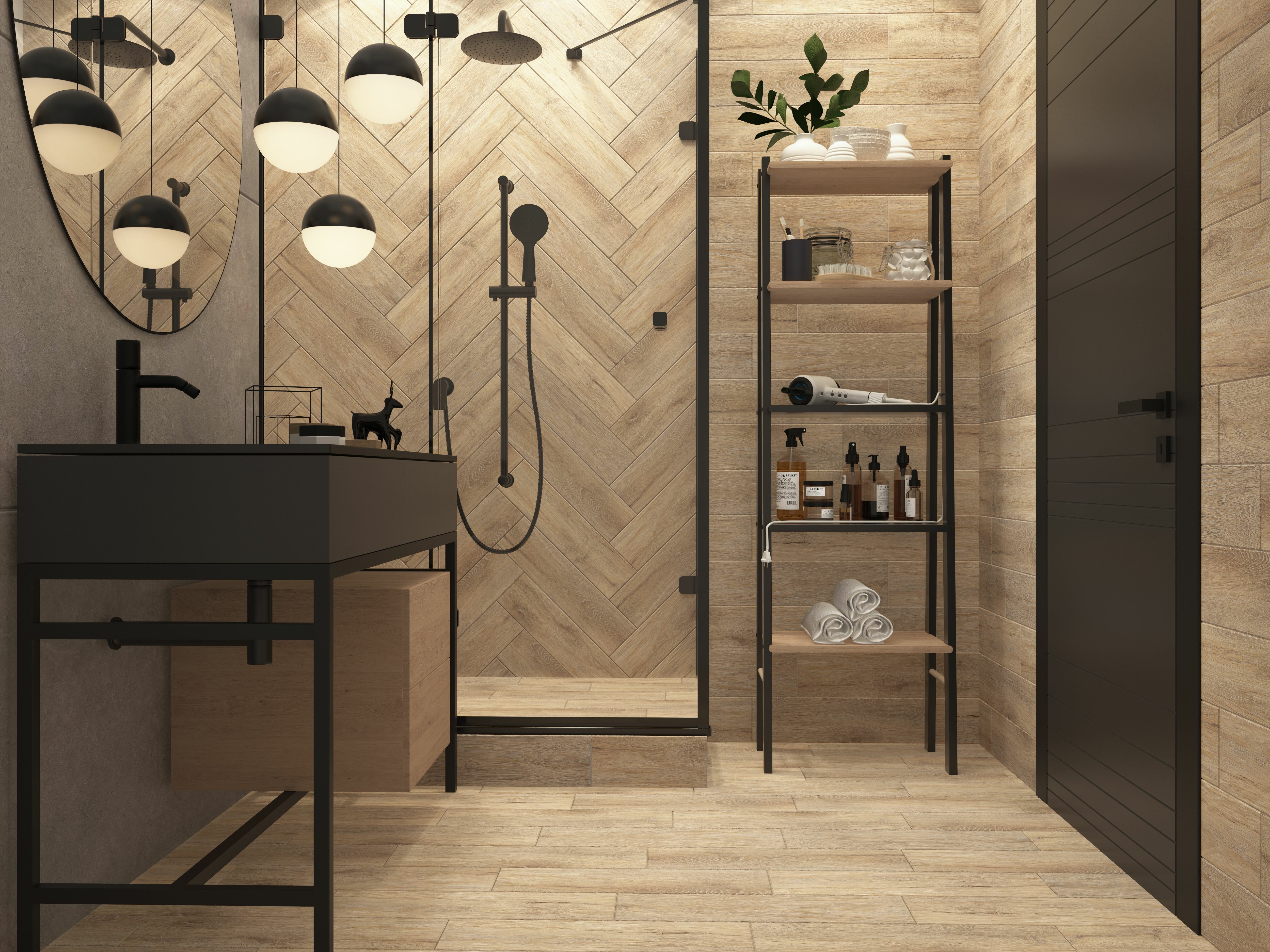 Керамогранит Unitile Life OAK BEIGE 12,5x50 см