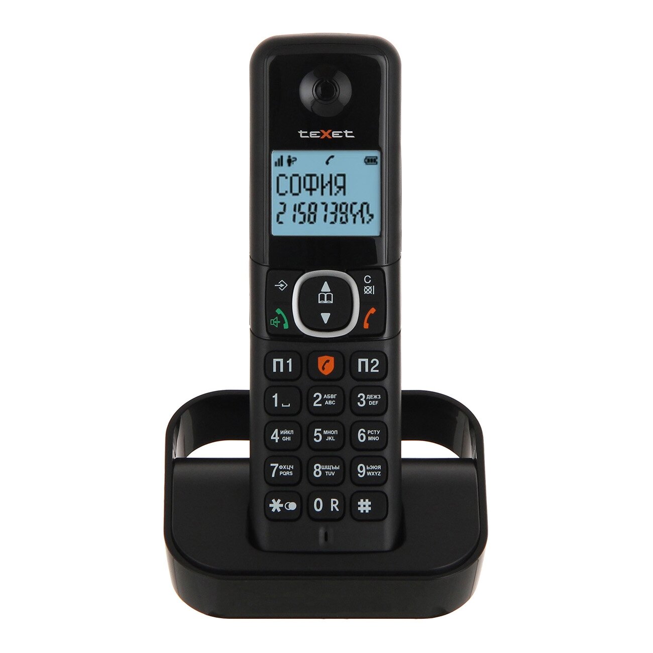 Телефон DECT teXet TX-D5605A Black