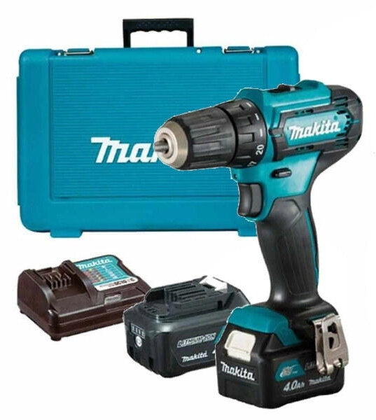 Дрель-шуруповерт Makita DF347DWEX8 аккум. патронбыстрозажимной кейс в комплекте