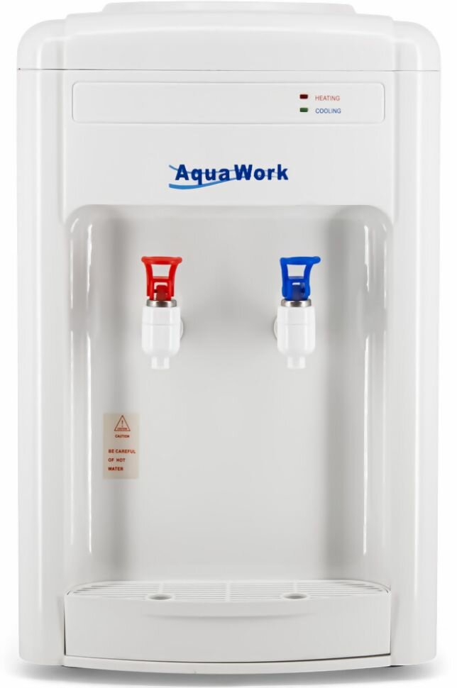 Кулер для воды Aqua Work J16-TD белый шкафчик - фотография № 1