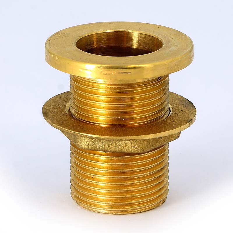 фото Выпуск резервуарный фланец-Н с контргайкой, без заглушки TIEMME 1"