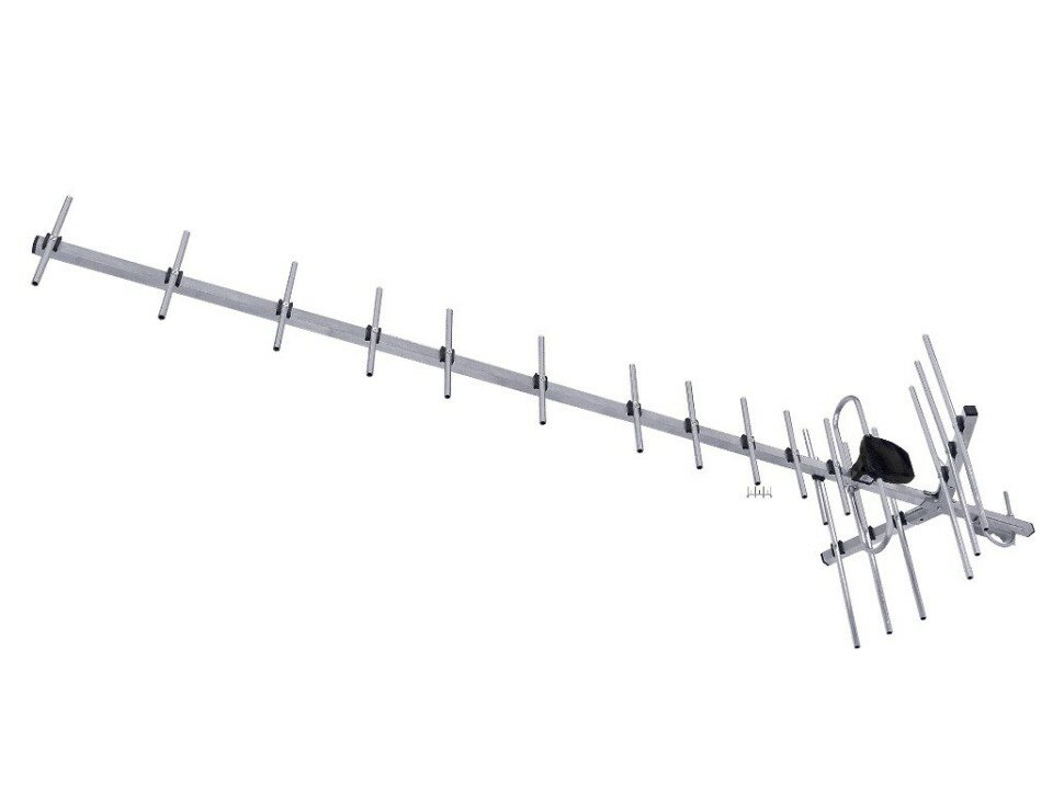 Антенна наружная для цифрового ТВ Рэмо BAS-1159-5V Орбита-19 с усилителем (питание от ресивера)