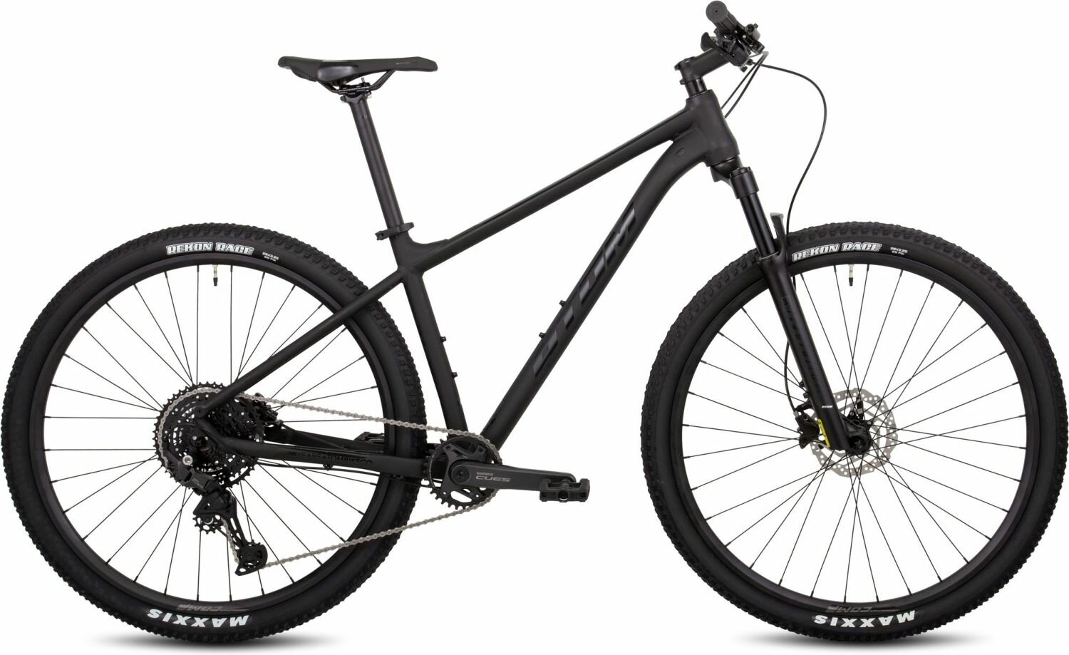 Велосипед Atom Bion Nine 150 (2024) (Велосипед ATOM BION NINE 150 Рама: M(17") 29" Матовый черный, 59610)