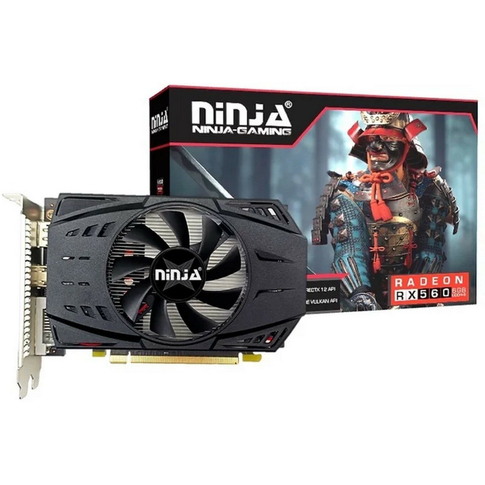 Видеокарта (RADEON) RX560 (896SP), 4 Гб, 128bit, GDDR5, DVI, HDMI, DP