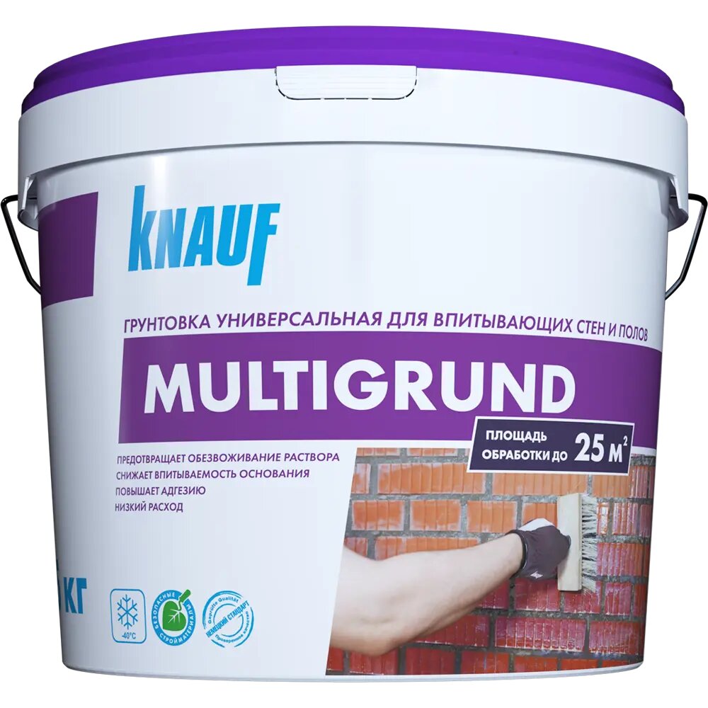 фото Грунтовка Кнауф Мультигрунд F Мороз 5 кг