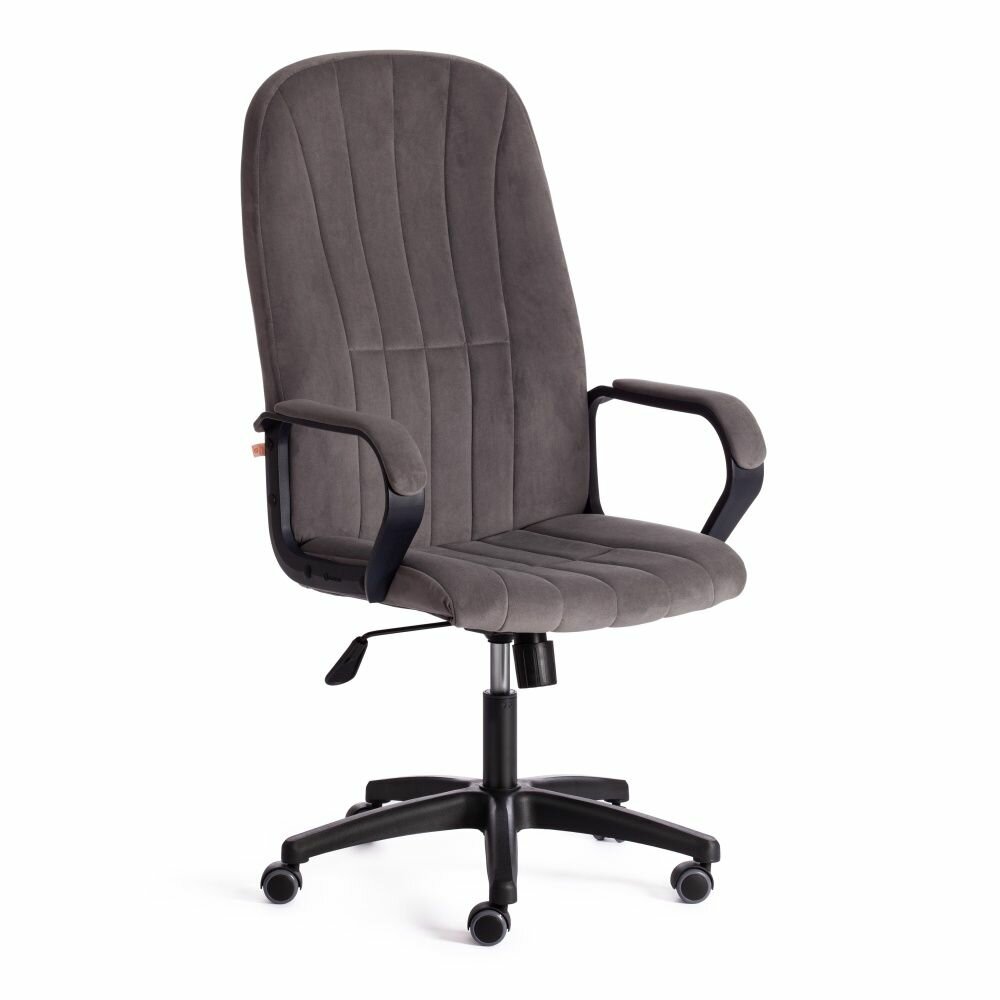 Кресло СН888 LT флок, серый
