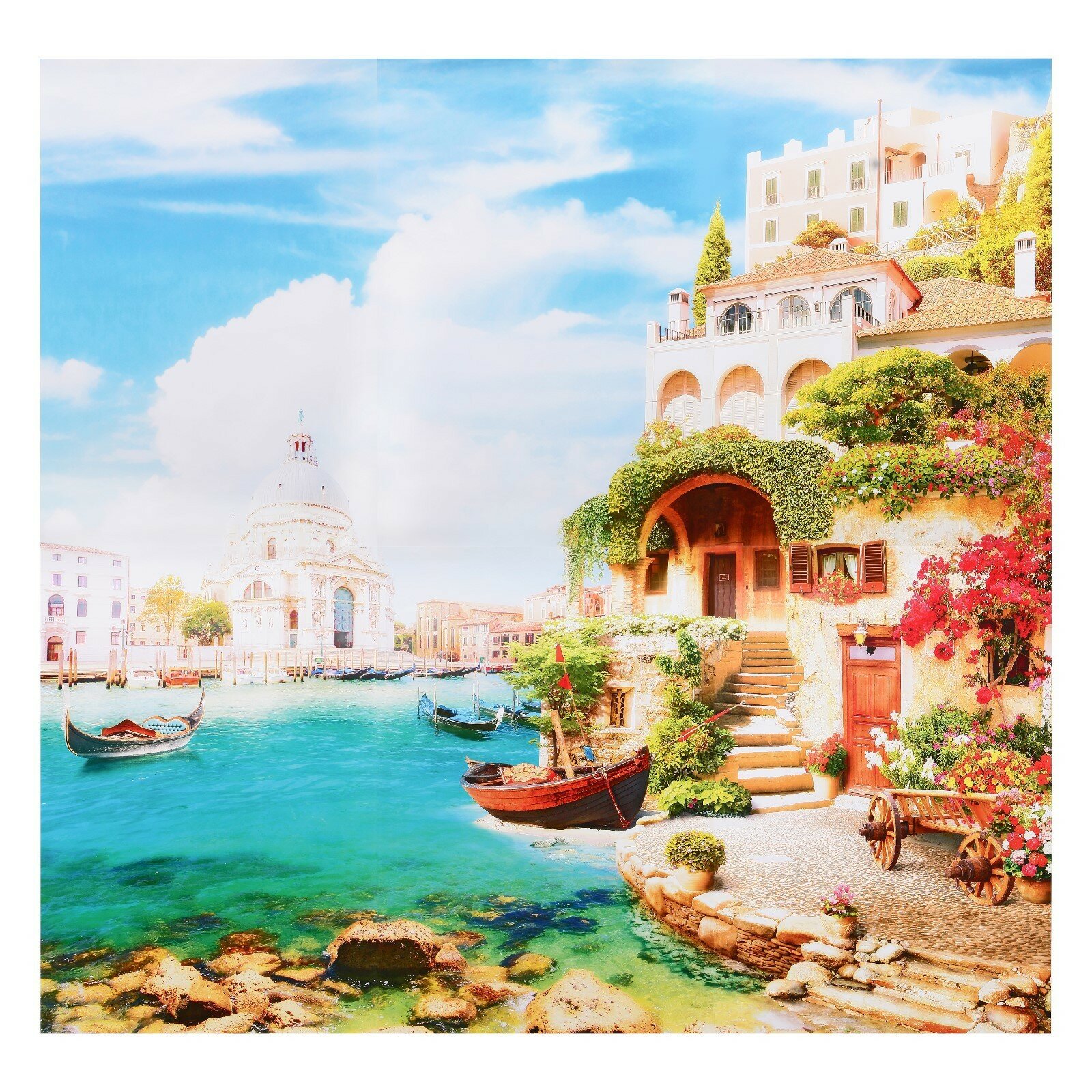 фото Фотообои К-175 Каникулы в Италии, 6 листов, 2100х2000мм