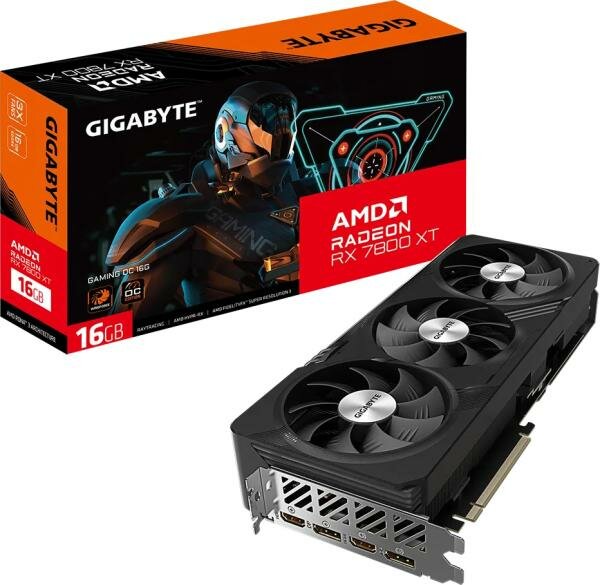 Видеокарта Gigabyte RX7800XT GAMING OC 16GB