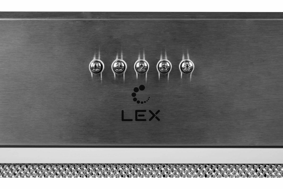 Воздухоочиститель LEX GS BLOC 600 INOX кухонная вытяжка - фотография № 7