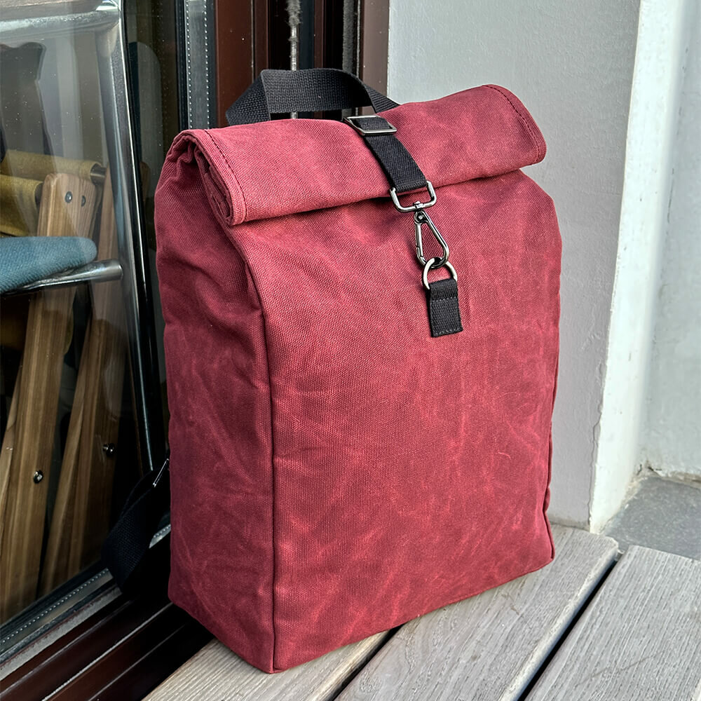 фото Рюкзак роллтоп Friend Function Mini (винный)