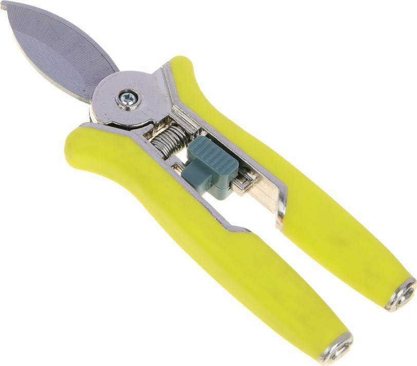 фото INBLOOM Секатор садовый, 15см, нерж. сталь, оцинк.покрытие, TPR (186-001) (Секатор садовый)