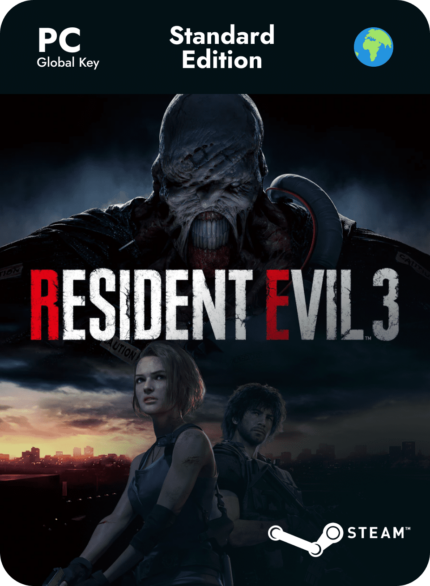 Игра Resident Evil 3 для PC, активация Steam, электронный ключ