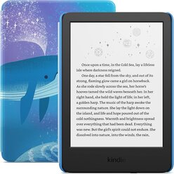 6" Электронная книга Amazon Kindle Kids 11 2022 16Gb с оригинальной обложкой Space Whale