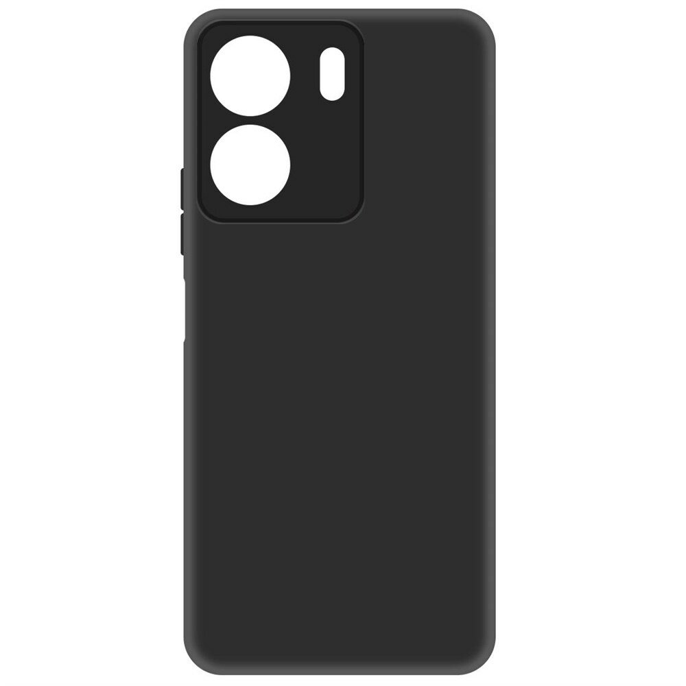 Чехол-накладка Krutoff Soft Case для Xiaomi Redmi 13C/Poco C65 черный