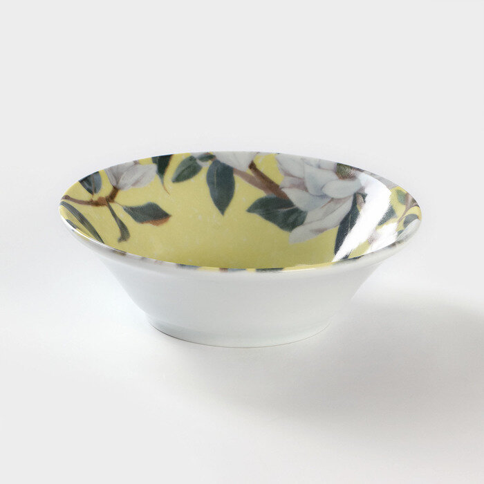 фото Салатник фарфоровый «Жасмин», 600 мл